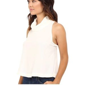 Free People Womens Tops Free People City Lights Cowl Top